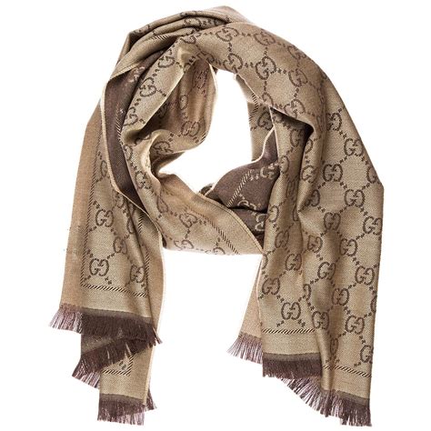 gucci wool scarf unisex.